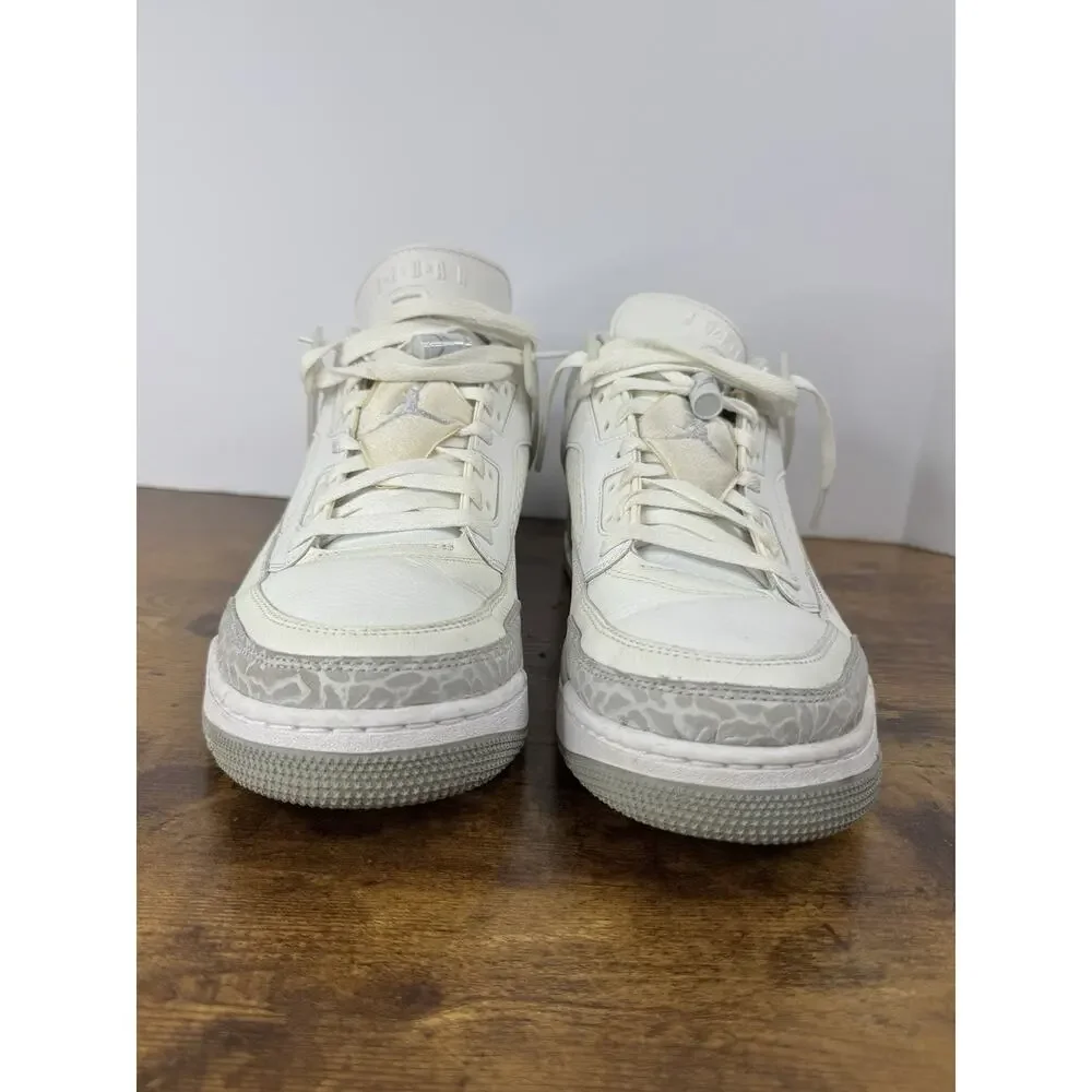 Size 12 - Jordan Spizike Low Summit White Photon Dust